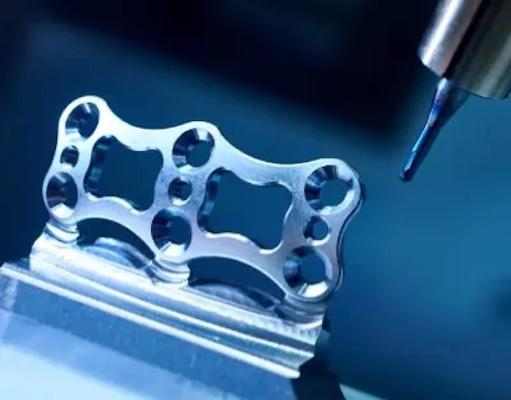 usinage CNC de pièces médicales
