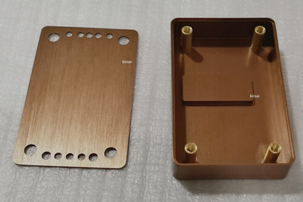 Usinagem CNC de gabinete de alumínio personalizado