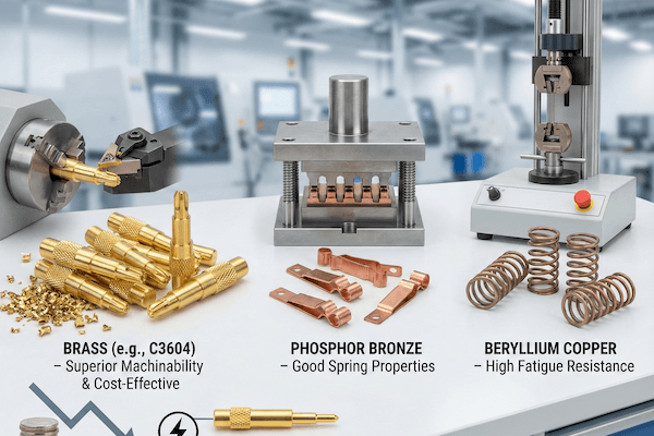 Why Choose Brass for Custom Connector Contacts