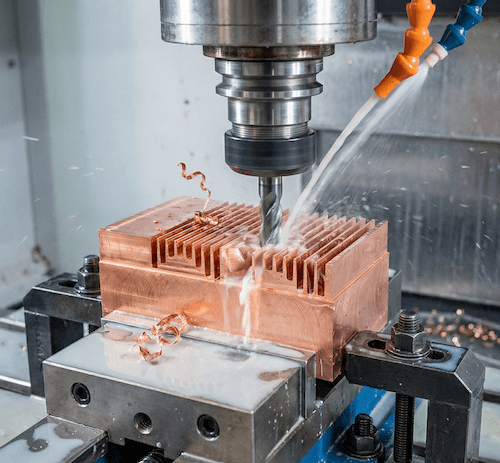 CNC Machining Services CNC Machined Heat Sinks