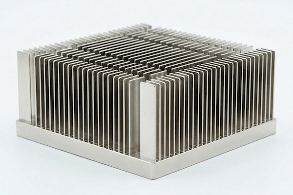 Chemical Nickel Plating for Copper CNC-Machined Heat Sinks