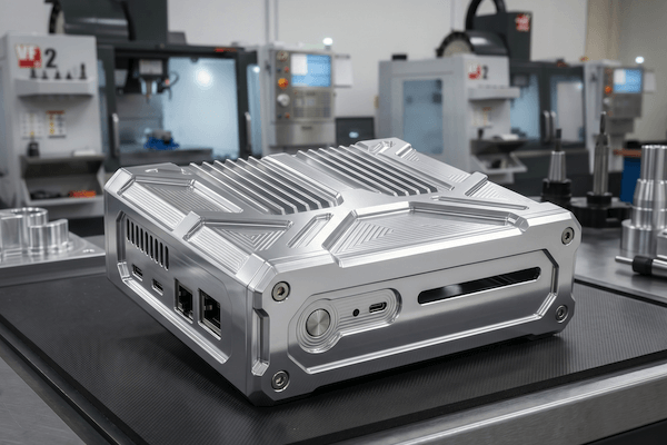 CNC aluminum enclosure for electronics