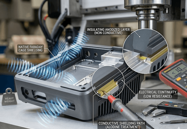 What is EMI/RFI Shielding in Aluminum Enclosures